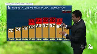 Cesar Cornejo's WMAR-2 News Forecast for Sunday Evening