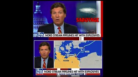 ‘Industrial Terrorism’: Tucker Carlson Slams Alleged Nord Stream Sabotage