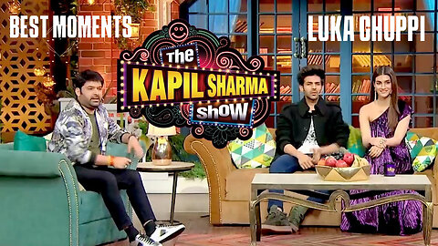 The Kapil Sharma Fun - Luka Chuppi Episode Uncensored Footage _ Kartik Aaryan, Kriti Sanon