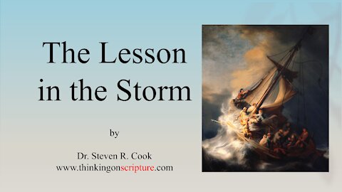 The Lesson in the Storm