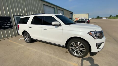 Tulsa Auto Wraps | White Glove Auto | White Ford SUV