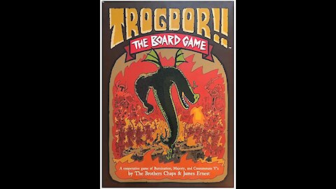 Trogdor: The Board Game (2019) unboxing, starring GAmeeps!