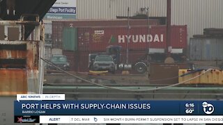 Port of San Diego helps ease supply-chain backlog