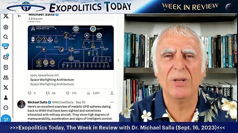 Exopolitics Today: Week in Review with Dr. Michael Salla (9/16/23)