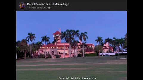 Dan Scavino Jr. 10 10 2022 Mar-a-Lago "It's about to get CRAZY".