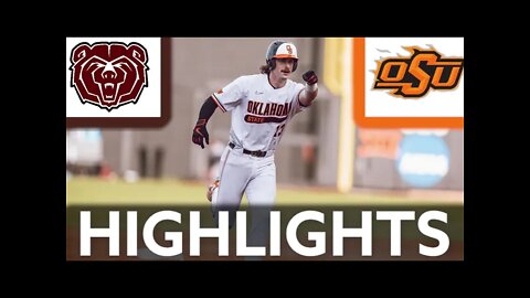 #7 Oklahoma State vs Missouri State | Regionals | 2022 College Baseball Highlights