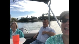 Boating and doing a little fishing with my parents at Boca Grande