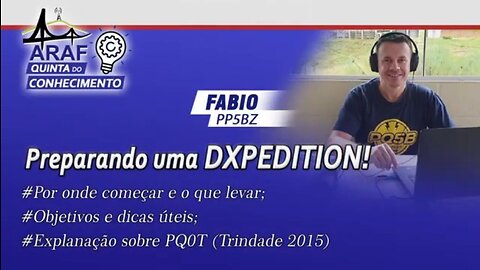 April 1,#ARAF Preparando uma DXpedition! #PP5BZ Quinta do conhecimento 2023