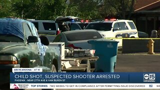 Child taken to hospital after shooting in Phoenix