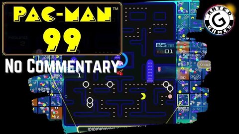 PAC-MAN 99 - No Commentary - PAC-MAN Battle Royale