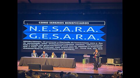 RV, GCR, QFS, NESARA GESARA announced in BRAZIL