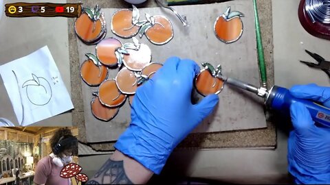 Stained Glass // Soldering Tiny Hinies!