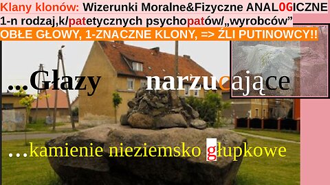 Klany klonów:Wizerunki Moralne&Fizyczne ANALOGICZNE 1-n rodzaj,k/patetycznych psychopatów/„wyrobców”