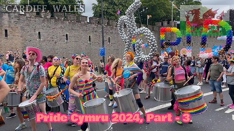 PRIDE CYMRU 2024, Cardiff South Wales, Part - 3