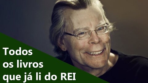 TODOS OS LIVROS DO STEPHEN KING QUE JÁ LI - Parte 1 👑📚 | Biblioteca da Rô