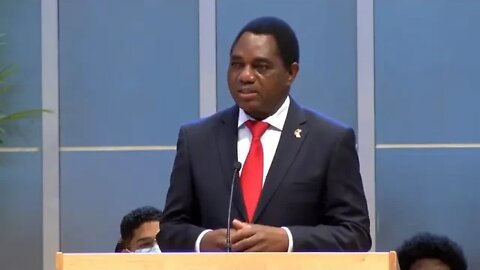 President Hakainde Hichilema attends Sligo SDA Church Service in USA/He sings his favorite Hymn