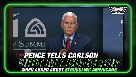 Not His Concern Pence Tells Tucker Carlson What He Thinks of Struggling Americans