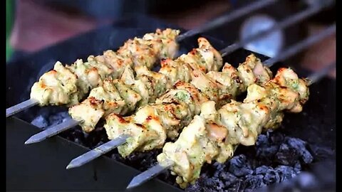 Chicken Malai Boti Indian Grill Recipe International Cuisines