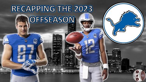 Detroit Lions the NFC North FAVORITES. How good is Jahmyr Gibbs? Amon Ra ranked top 10?! 2023 Recap