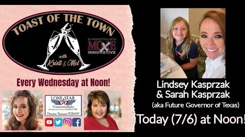 7.6.22 - Lindsey and Sarah Kasprzak - Toast of the Town