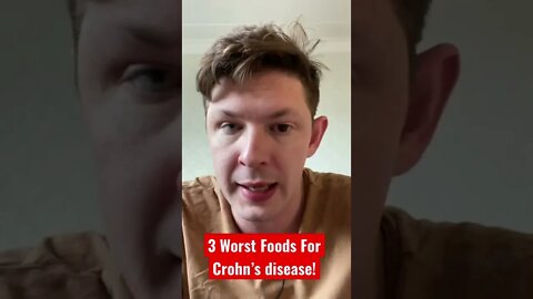 3 Worst Foods for Crohn’s Disease #shorts