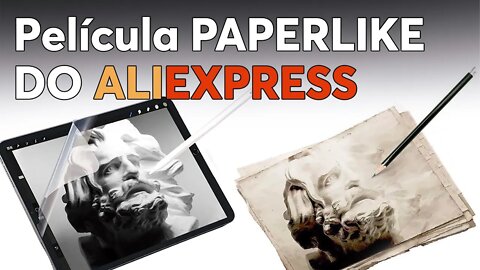 PAPERLIKE DO ALIEXPRESS | PELÍCULA PROTETORA PARA IPAD