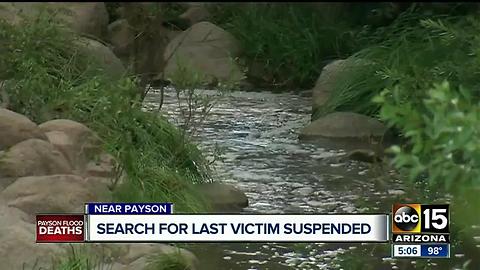 Search continues after deadly flash flood struck in Payson