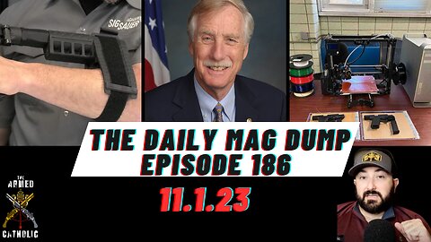 DMD #186-Judge Extends Pistol Brace Injunction | Sen. King Wants AWB | Omaha Goes After "Ghost Guns"