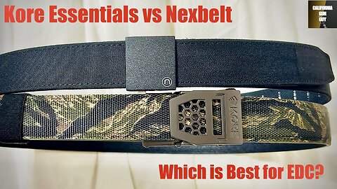 Finally! The Best EDC Belt