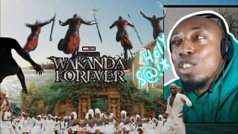 Black Panther Wakanda Forever Official Trailer REACTION By An Animator/Artist