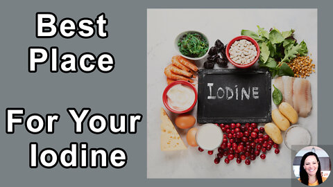 The Best Place To Get Your Iodine - Julieanna Hever, MS