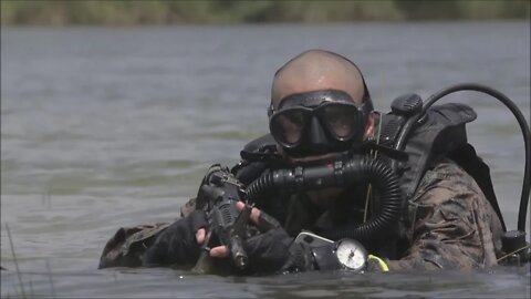 Recon Marines with the 31st MEU Conduct Dive, Live Fire Training at Camp Hansen