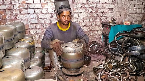 How LPG Cylinders Are Made Pakistan | hand made LPG Cylinders | LPG Cylinders Pakistan