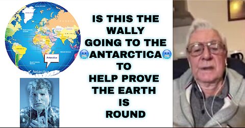 IS THIS THE WALLY GOING TO THE ANTARTICA - THE AUSTRALIAN ROUND EARTHER MAN CLAIMS HIS JOURNEY