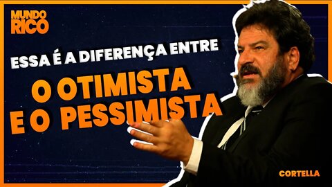 A diferença entre o otimista e pessimista | Cortella - VÍDEO MOTIVACIONAL (MOTIVAÇÃO)