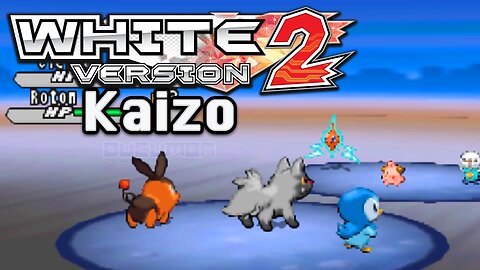 Pokemon White 2 Kaizo - NDS ROM with all-triple battle difficulty hack of Pokemon White 2