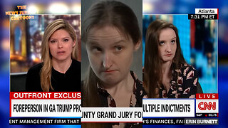 Mentally-disordered-like Special Grand Jury foreperson tells about Georgia Trump case.