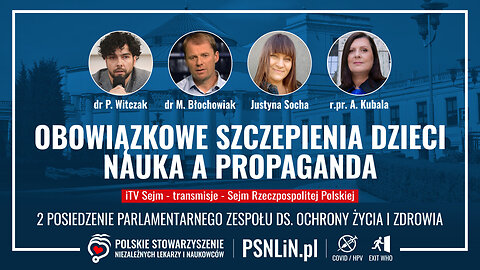 Obowiązkowe Szczepienia Dzieci. Nauka a Propaganda - Sejm RP