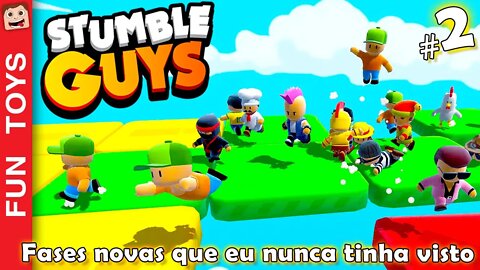 Stumble Guys: Multiplayer Royale #2 - Conquistando novas Coroas e abrindo os brindes de Vitória!