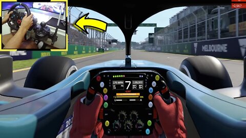 F1 Gameplay com Volante Logitech g29 Cockpit