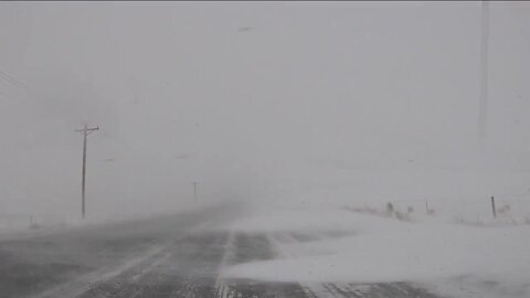 Colorado's latest snowstorm brings whiteout conditions to the eastern plains