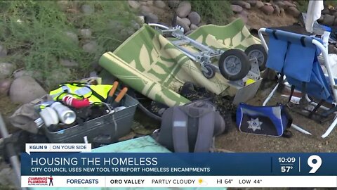 Tucson City Council launches new website to report homeless encampments