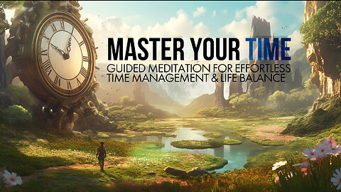 Master Your Time: Guided Meditation for Effortless Time Management & Life Balance