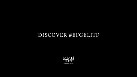 Think Passion, Think EFGELITF®, We build value for the future | #EFGELITF #AHARIEFG