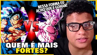 REAGINDO A GOKU VS GOHAN | QUEM ESTÁ MAIS FORTE? | React Anime Pro