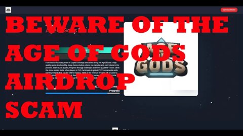 Age of Gods SCAM Airdrop