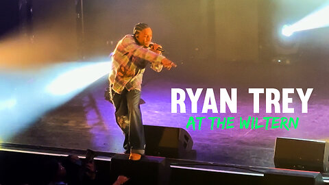 Ryan Trey Opening for Mariah the Scientist at the Wiltern in Los Angeles