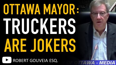 Ottawa Mayor Jim Watson Condescends to Freedom Truckers