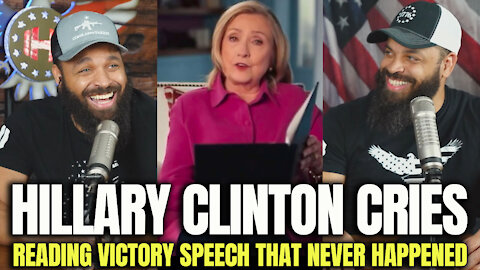 Hillary Clinton Cries Reading Victory Speech That Never Happened