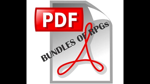 Bundles of Role Playing Games, or How to Get Great Books Legally and Cheap!